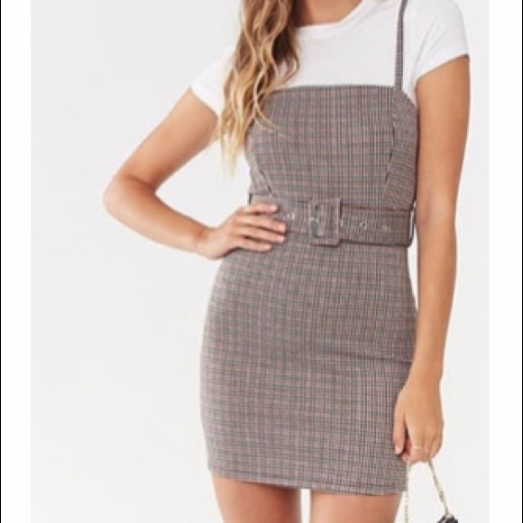 houndstooth mini dress